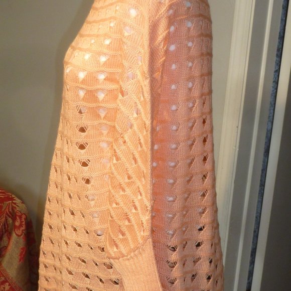 GUILTY assymetrical hem  kimono style knitted tunic  top -one size - Picture 4 of 11